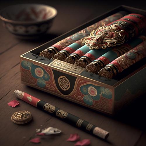 精致雪茄柜的多层架设计,展现不同高度调节的巧妙布局