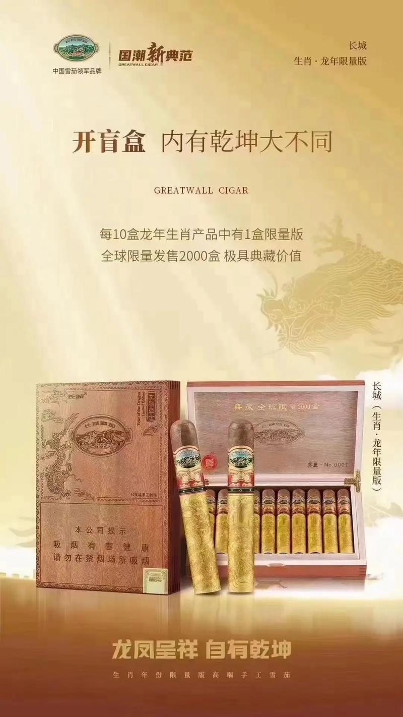 一张包含不同品牌和尺寸肯塔基雪茄的价格表图片，清晰展示了价格范围